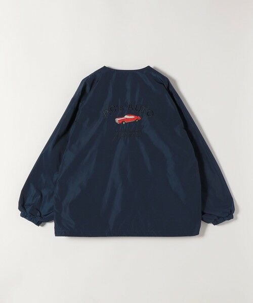 SHIPS / シップス ノーカラージャケット | PARROTT CANVAS:〈洗濯機可能〉ノーカラー ジャケット | 詳細2