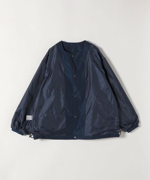 SHIPS / シップス ノーカラージャケット | PARROTT CANVAS:〈洗濯機可能〉ノーカラー ジャケット | 詳細3