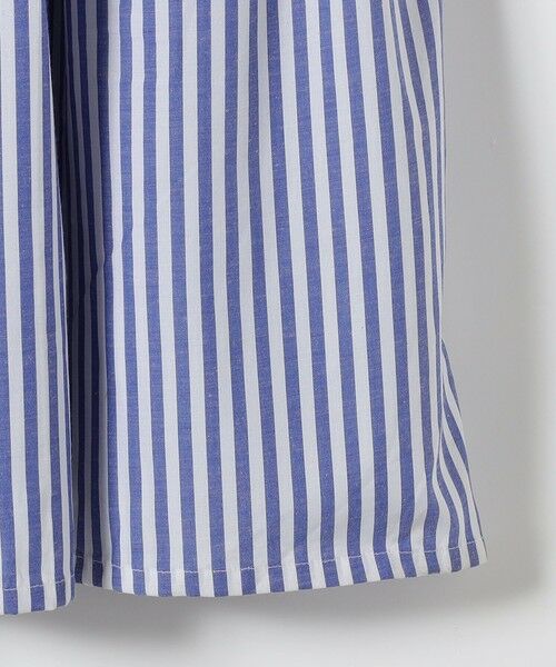 SHIPS / シップス ロング・マキシ丈ワンピース | The Bagmati:〈手洗い可能〉ギャザー ストライプ ワンピース | 詳細7