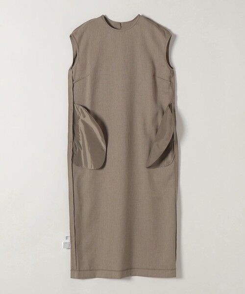 SHIPS / シップス ロング・マキシ丈ワンピース | 《予約》SHIPS any:〈洗濯機可能〉リネン ライク ビスチェ × Iライン ワンピース セット | 詳細18