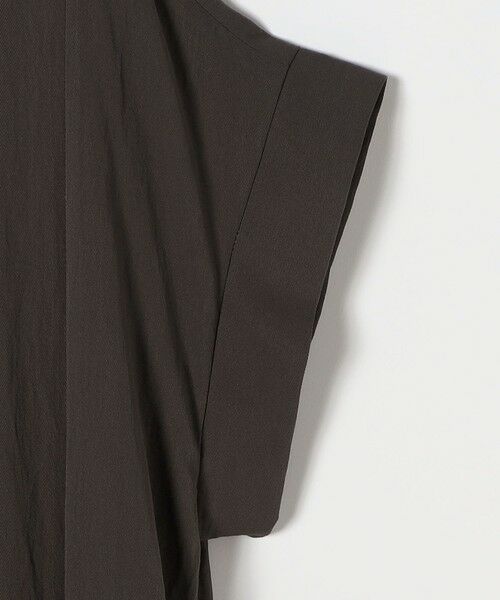 SHIPS / シップス ロング・マキシ丈ワンピース | 《予約》SHIPS any:〈洗濯機可能〉ツイル バンドカラー シャツ ワンピース | 詳細10