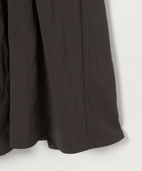 SHIPS / シップス ロング・マキシ丈ワンピース | 《予約》SHIPS any:〈洗濯機可能〉ツイル バンドカラー シャツ ワンピース | 詳細12