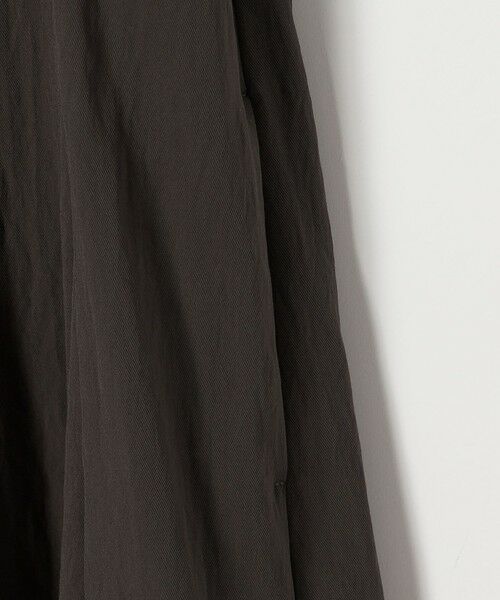 SHIPS / シップス ロング・マキシ丈ワンピース | 《予約》SHIPS any:〈洗濯機可能〉ツイル バンドカラー シャツ ワンピース | 詳細13