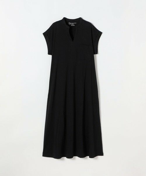 SHIPS / シップス ロング・マキシ丈ワンピース | 《予約》SHIPS any:〈接触冷感/汗染み防止加工/洗濯機可能〉スキッパー Aライン ワンピース | 詳細8
