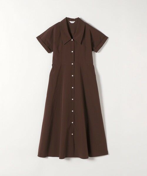 SHIPS / シップス ロング・マキシ丈ワンピース | SHIPS any:〈洗濯機可能〉フラットカラー Vネック フレア ワンピース 2 | 詳細6