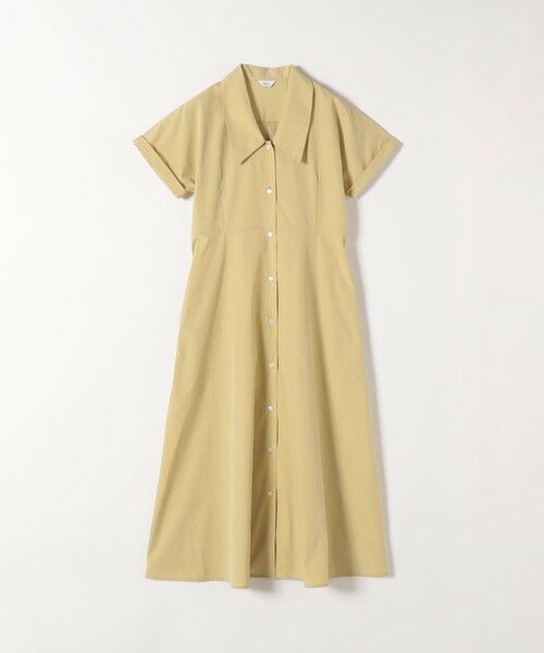 SHIPS / シップス ロング・マキシ丈ワンピース | SHIPS any:〈洗濯機可能〉フラットカラー Vネック フレア ワンピース 2 | 詳細25