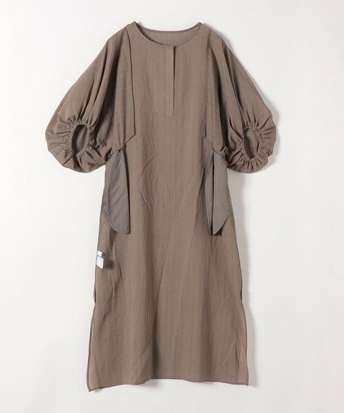 SHIPS / シップス ロング・マキシ丈ワンピース | SHIPS any:〈洗濯機可能〉リネン ミックス ボリュームスリーブ ストライプ ワンピース | 詳細26