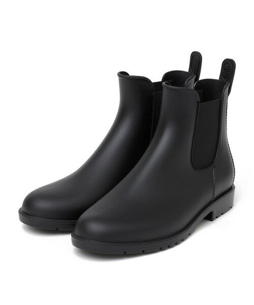 SHIPS / シップス レインシューズ | Wpc.: サイドゴア レイン ブーツ（ブラック）
