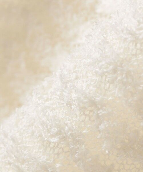 SHIPS / シップス ニット・セーター | 《予約》SHIPS any:〈手洗い可能〉シアー ジャカード スキッパー ポロ ニット | 詳細13