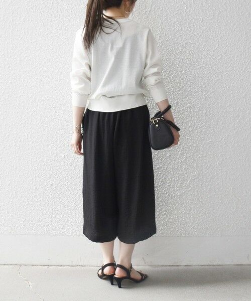 SHIPS / シップス カーディガン・ボレロ | 《予約》SHIPS any:〈手洗い可能〉シアー ジャカード コンパクト カーディガン | 詳細2