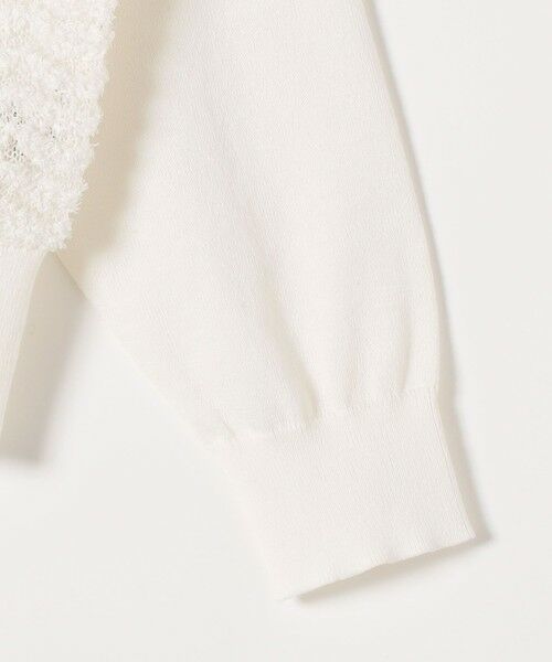 SHIPS / シップス カーディガン・ボレロ | 《予約》SHIPS any:〈手洗い可能〉シアー ジャカード コンパクト カーディガン | 詳細12