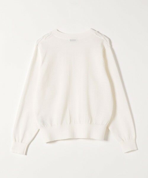 SHIPS / シップス カーディガン・ボレロ | 《予約》SHIPS any:〈手洗い可能〉シアー ジャカード コンパクト カーディガン | 詳細13