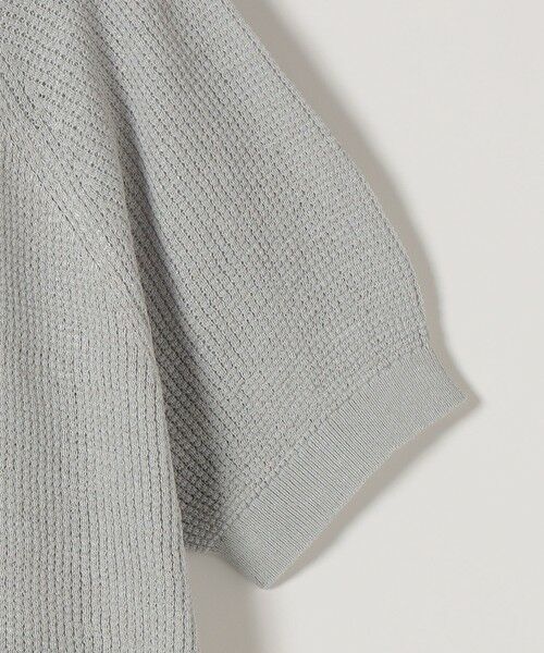SHIPS / シップス ニット・セーター | 《予約》SHIPS any:〈手洗い可能〉リネン レーヨン ヘンリーネック プルオーバー | 詳細7