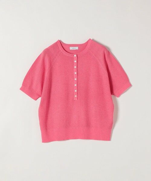 SHIPS / シップス ニット・セーター | 《予約》SHIPS any:〈手洗い可能〉リネン レーヨン ヘンリーネック プルオーバー | 詳細17