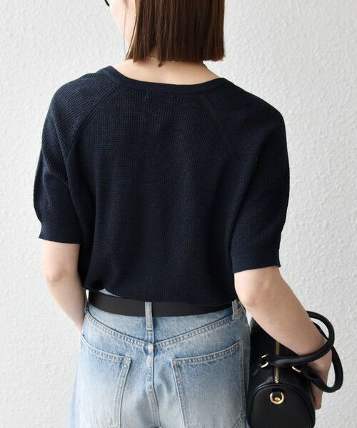 SHIPS / シップス ニット・セーター | 《予約》SHIPS any:〈手洗い可能〉リネン レーヨン ヘンリーネック プルオーバー | 詳細23