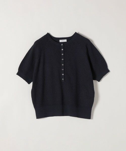 SHIPS / シップス ニット・セーター | 《予約》SHIPS any:〈手洗い可能〉リネン レーヨン ヘンリーネック プルオーバー | 詳細25