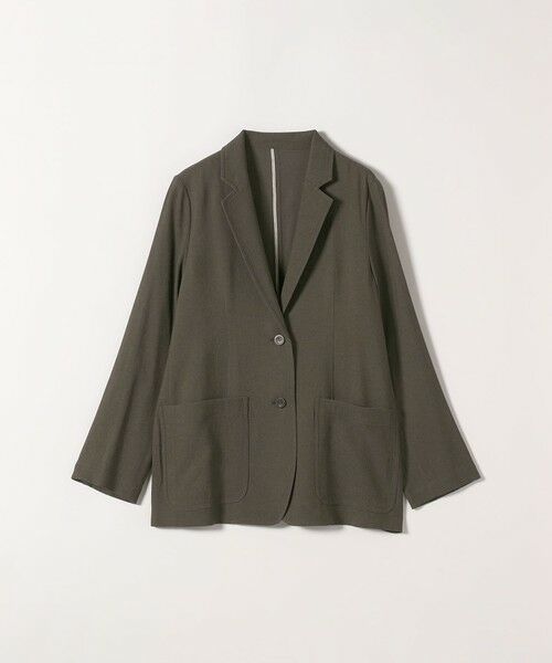 SHIPS / シップス テーラードジャケット | 《予約》SHIPS any: 〈手洗い可能〉リネンミックス テーラード ライト ジャケット | 詳細10