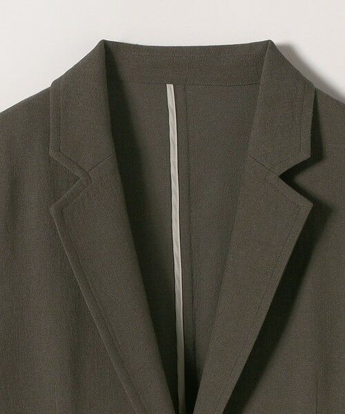 SHIPS / シップス テーラードジャケット | 《予約》SHIPS any: 〈手洗い可能〉リネンミックス テーラード ライト ジャケット | 詳細11