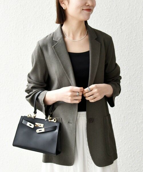 SHIPS / シップス テーラードジャケット | 《予約》SHIPS any: 〈手洗い可能〉リネンミックス テーラード ライト ジャケット | 詳細3