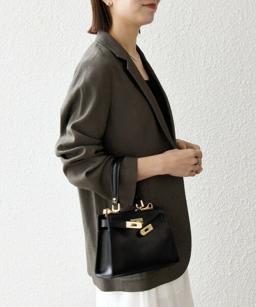 SHIPS / シップス テーラードジャケット | 《予約》SHIPS any: 〈手洗い可能〉リネンミックス テーラード ライト ジャケット | 詳細4