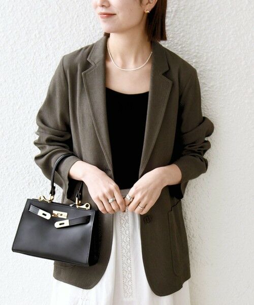 SHIPS / シップス テーラードジャケット | 《予約》SHIPS any: 〈手洗い可能〉リネンミックス テーラード ライト ジャケット | 詳細8