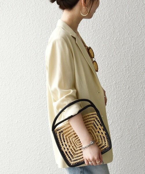 SHIPS / シップス テーラードジャケット | 《予約》SHIPS any: 〈手洗い可能〉リネンミックス テーラード ライト ジャケット | 詳細23