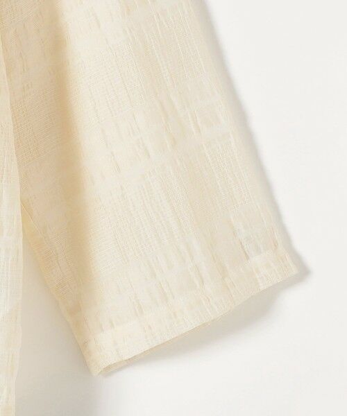 SHIPS / シップス テーラードジャケット | SHIPS any:〈手洗い可能〉シアー チェック ルーズ テーラード シングル ジャケット | 詳細24