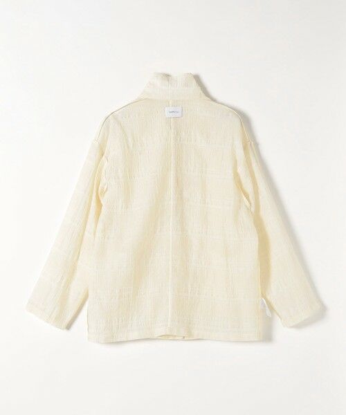 SHIPS / シップス テーラードジャケット | SHIPS any:〈手洗い可能〉シアー チェック ルーズ テーラード シングル ジャケット | 詳細28