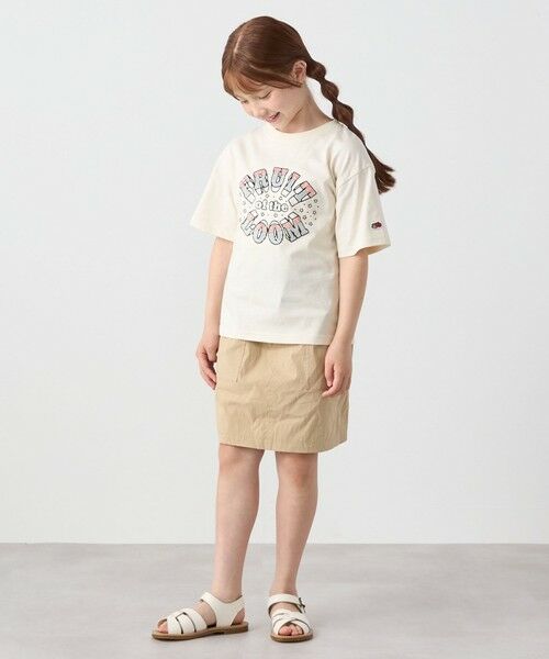 SHIPS / シップス Tシャツ | FRUIT OF THE LOOM:〈洗濯機可能〉ロゴ プリント Tシャツ<KIDS> | 詳細2