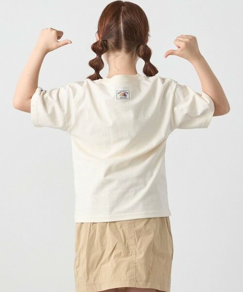 SHIPS / シップス Tシャツ | FRUIT OF THE LOOM:〈洗濯機可能〉ロゴ プリント Tシャツ<KIDS> | 詳細5