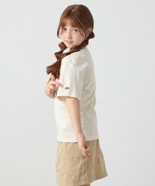 SHIPS / シップス Tシャツ | FRUIT OF THE LOOM:〈洗濯機可能〉ロゴ プリント Tシャツ<KIDS> | 詳細6