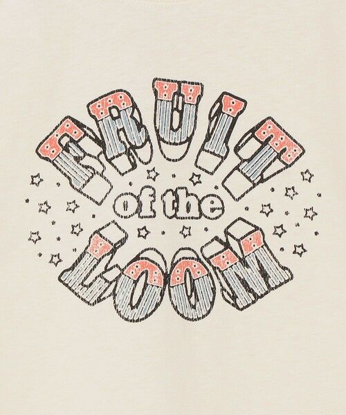 SHIPS / シップス Tシャツ | FRUIT OF THE LOOM:〈洗濯機可能〉ロゴ プリント Tシャツ<KIDS> | 詳細1