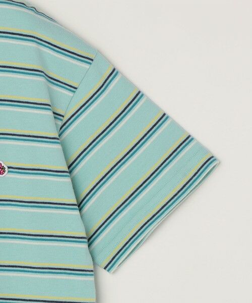 SHIPS / シップス Tシャツ | FRUIT OF THE LOOM:〈洗濯機可能〉マルチ ボーダー Tシャツ<KIDS> | 詳細4