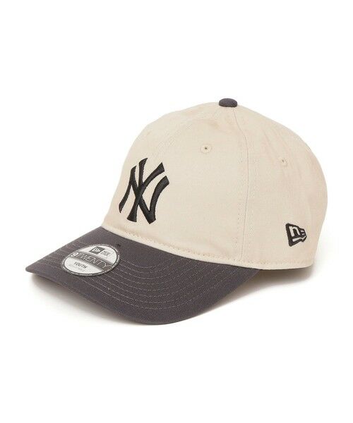 SHIPS / シップス キャップ | NEW ERA: Youth 9TWENTY MLB 2トーン キャップ 26SS<KIDS>（チャコールグレー）
