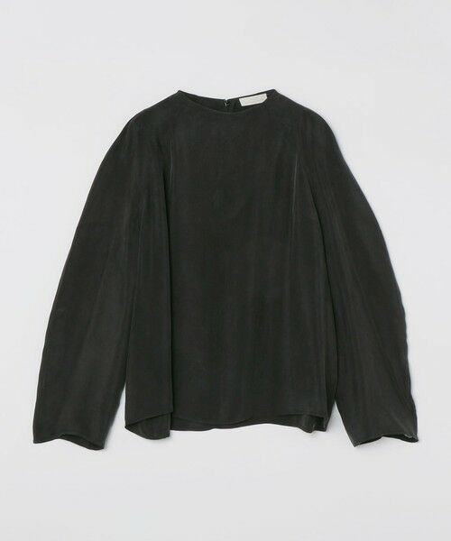 SHIPS / シップス シャツ・ブラウス | AMOMENTO: RAGLAN CUPRO TOP（チャコールグレー）