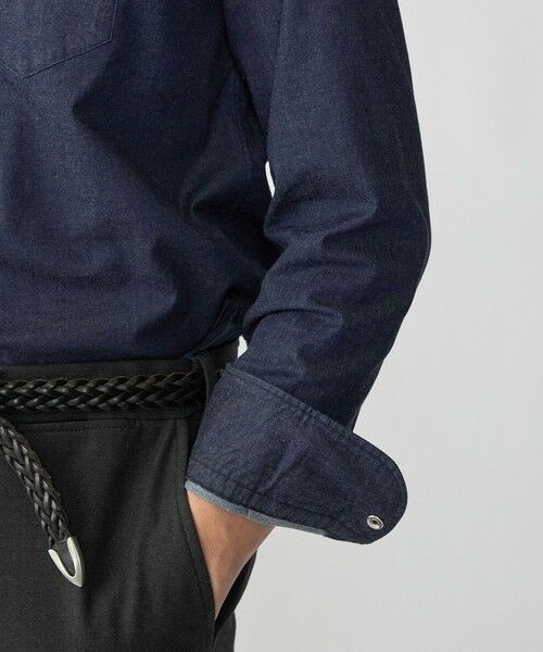 SHIPS / シップス シャツ・ブラウス | SHIPS:〈FUNCTION〉ウォッシュド デニム ウエスタン シャツ | 詳細5