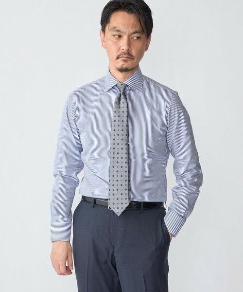 SHIPS / シップス シャツ・ブラウス | SHIPS: MADE IN JAPAN ロンドン ストライプ ワイドカラー シャツ | 詳細1