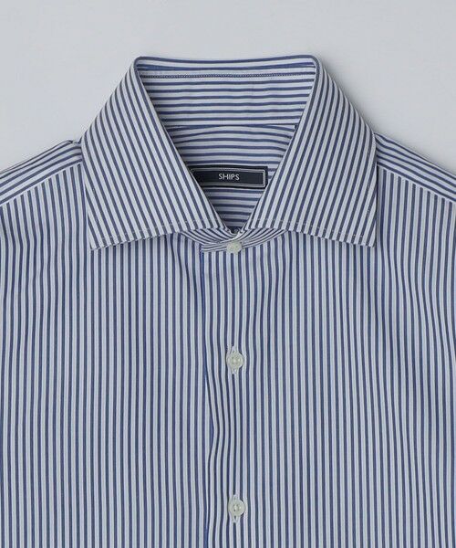 SHIPS / シップス シャツ・ブラウス | SHIPS: MADE IN JAPAN ロンドン ストライプ ワイドカラー シャツ | 詳細13