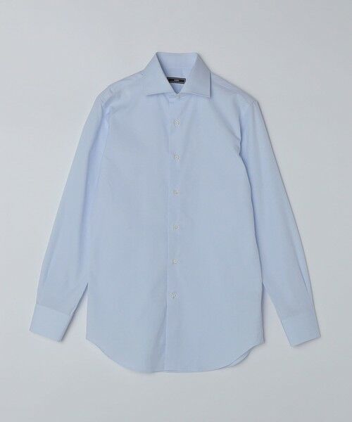 SHIPS / シップス シャツ・ブラウス | SHIPS: MADE IN JAPAN ハケメ ワイドカラー シャツ（ライトブルー）