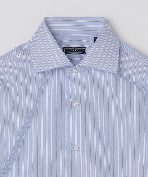 SHIPS / シップス シャツ・ブラウス | SHIPS: MADE IN JAPAN オルタネイト ストライプ ワイド カラー シャツ | 詳細2