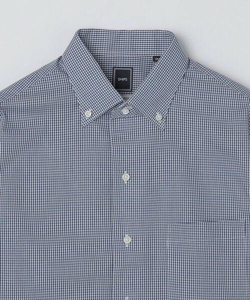 SHIPS / シップス シャツ・ブラウス | SHIPS:〈FUNCTION〉イージーアイロン ギンガムチェック イタリアン ボタンダウン シャツ | 詳細3
