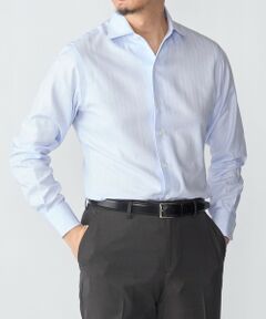 SHIPS / シップス シャツ・ブラウス | SHIPS:〈FUNCTION〉イージーアイロン ヘリンボーン ワンピースカラー シャツ