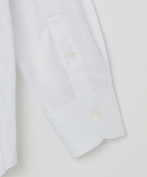 SHIPS / シップス シャツ・ブラウス | SHIPS:〈FUNCTION〉イージーアイロン ヘリンボーン ワンピースカラー シャツ | 詳細13