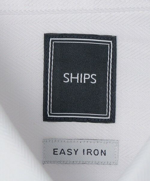 SHIPS / シップス シャツ・ブラウス | SHIPS:〈FUNCTION〉イージーアイロン ヘリンボーン ワンピースカラー シャツ | 詳細16
