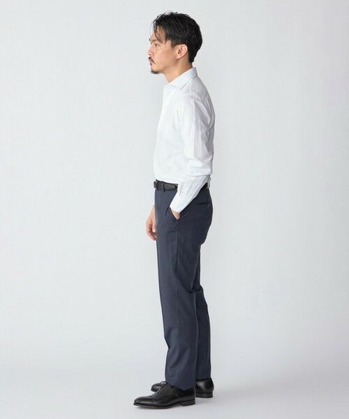 SHIPS / シップス シャツ・ブラウス | SHIPS:〈FUNCTION〉イージーアイロン ヘリンボーン ワンピースカラー シャツ | 詳細6