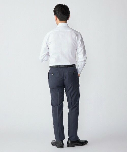 SHIPS / シップス シャツ・ブラウス | SHIPS:〈FUNCTION〉イージーアイロン ヘリンボーン ワンピースカラー シャツ | 詳細7