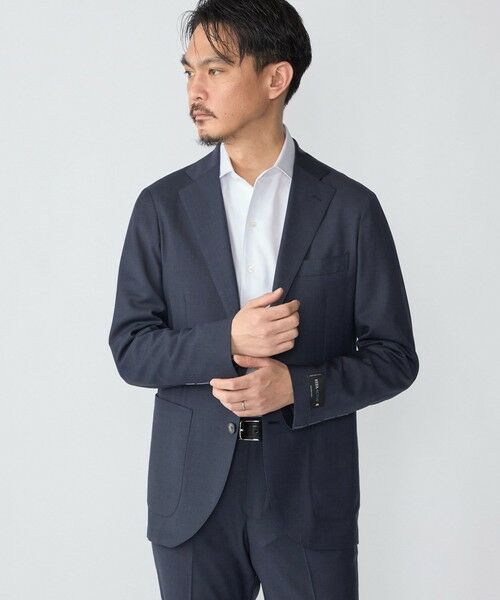 SHIPS / シップス シャツ・ブラウス | SHIPS:〈FUNCTION〉イージーアイロン ヘリンボーン ワンピースカラー シャツ | 詳細9