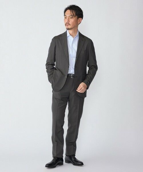 SHIPS / シップス シャツ・ブラウス | SHIPS:〈FUNCTION〉イージーアイロン ヘリンボーン ワンピースカラー シャツ | 詳細23