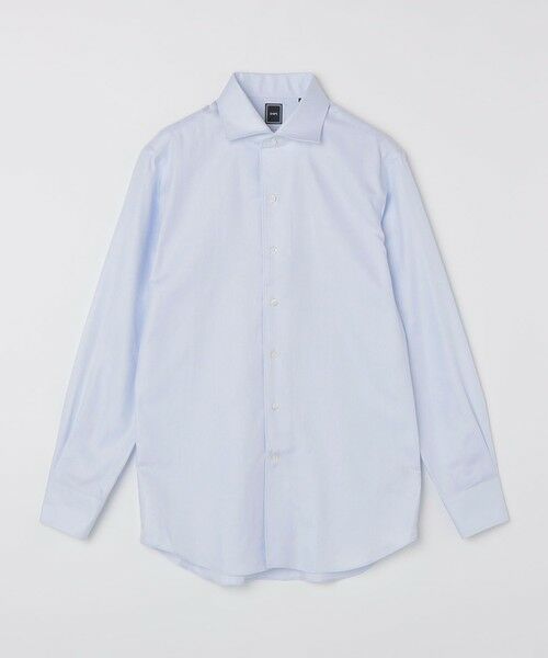 SHIPS / シップス シャツ・ブラウス | SHIPS:〈FUNCTION〉イージーアイロン ヘリンボーン ワンピースカラー シャツ | 詳細24