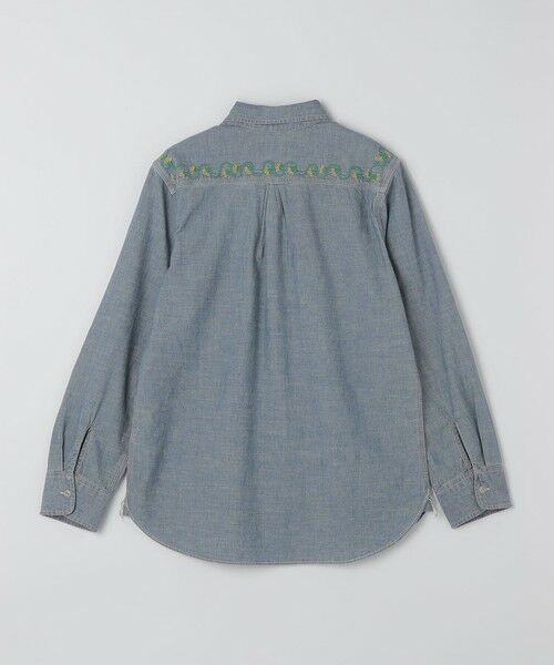 SHIPS / シップス シャツ・ブラウス | WYTHE NEW YORK: EMBROIDERED CHAMBRAY WORK SHIRT | 詳細1